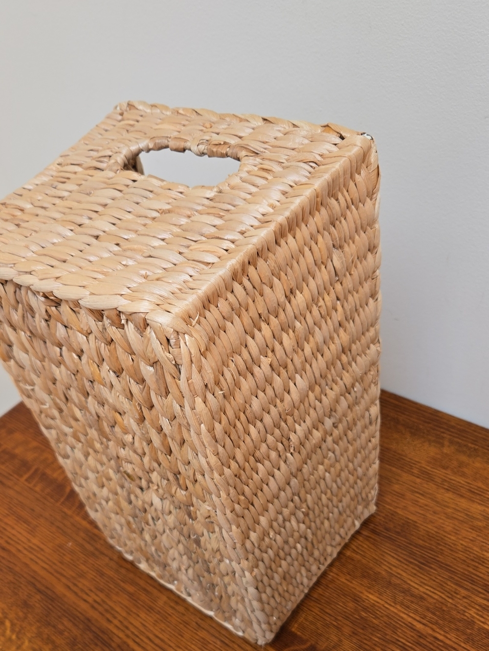 Woven Natural Seagrass Storage Basket - Neutral - Picture 3 of 10